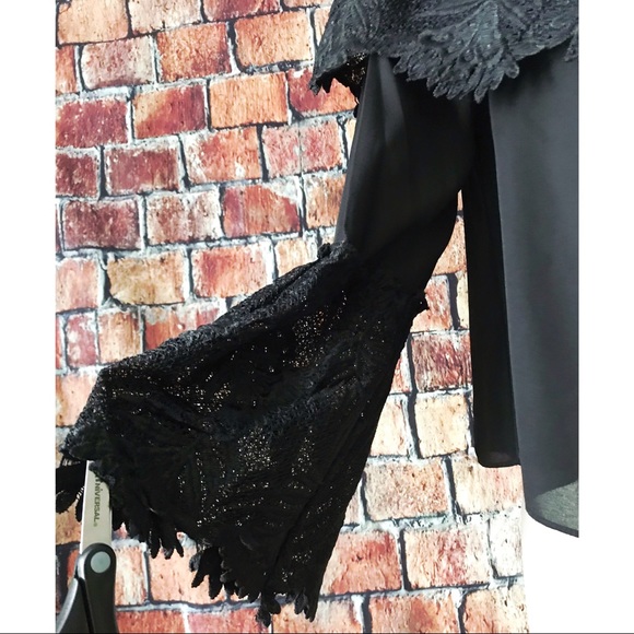 Allison New York Anthropologie Smocked Lace Top - Picture 5 of 6